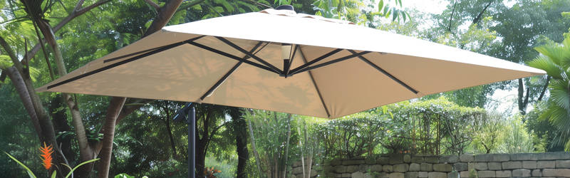 durée de vie d'un parasol extérieur